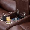 Picture of Arlo Glider Reclining Console Loveseat