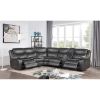 Picture of Sampson Gray 3 Piece Reclining Sectional