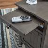 Picture of Treytown Gray Chairside Table