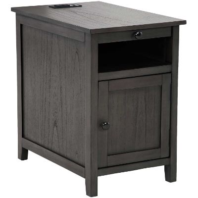 Picture of Treytown Gray Chairside Table