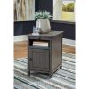 Picture of Treytown Gray Chairside Table