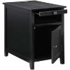 Picture of Treytown Black Chairside Table