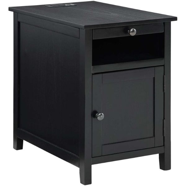 Picture of Treytown Black Chairside Table