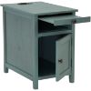 Picture of Treytown Teal Chairside Table