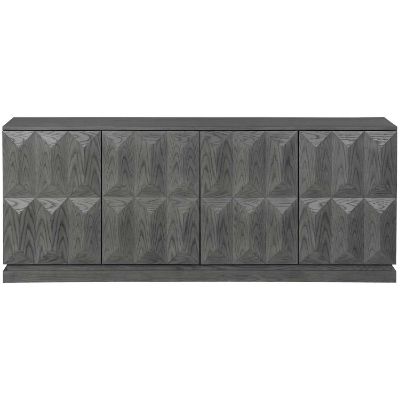 Picture of Geometric Gray Media Console