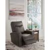 Picture of Quarry Dark Gray Dual Power Zero Gravity Recliner