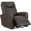 Picture of Quarry Dark Gray Dual Power Zero Gravity Recliner