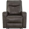 Picture of Quarry Dark Gray Dual Power Zero Gravity Recliner