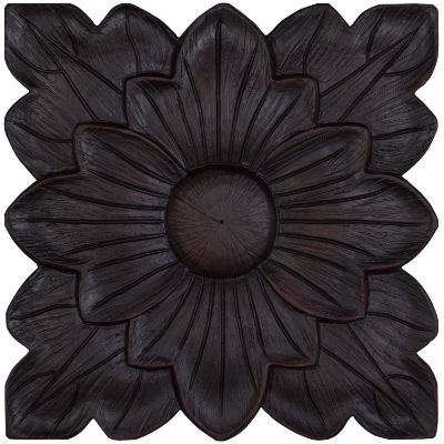 Picture of Dark Brown Wall Square Decor