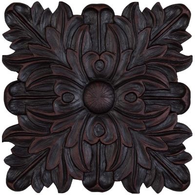 Picture of Dark Brown Wall Square Decor