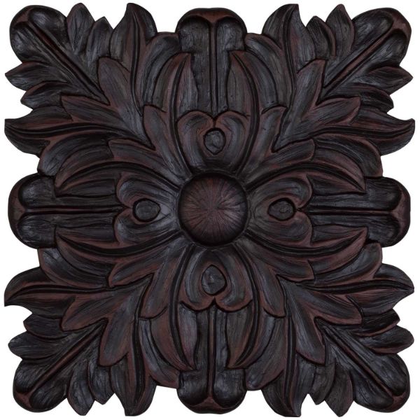 Picture of Dark Brown Wall Square Decor