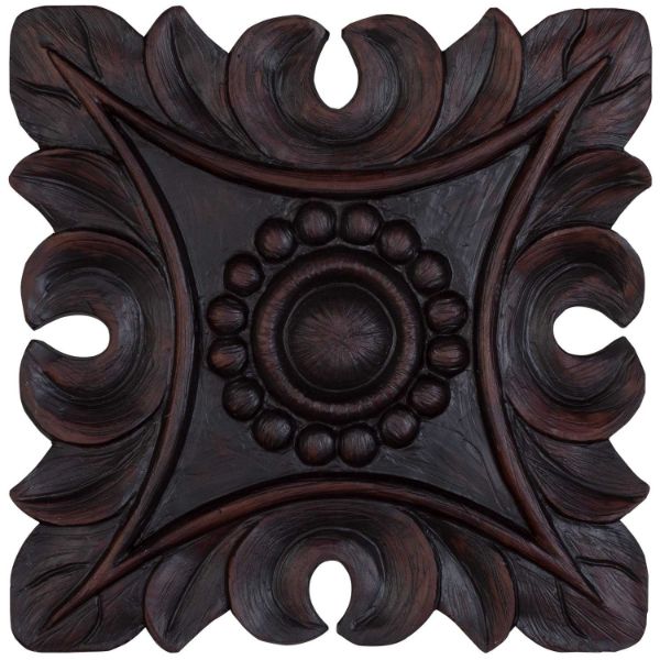 Picture of Dark Brown Wall Square Decor
