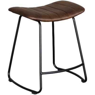 Picture of Jude 24" Backless Counter Barstool, Brown