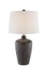 Picture of Clayton Textured Silver Table Lamp