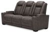 Picture of HyllMont Dual Power Reclining Sofa with Drop Down