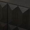 Picture of Geometric Black Media Console