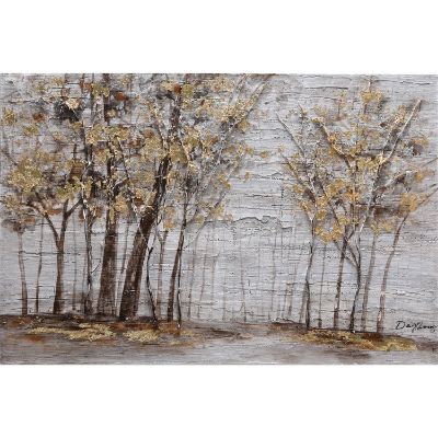 Picture of Trees In Neutral Hand Painted