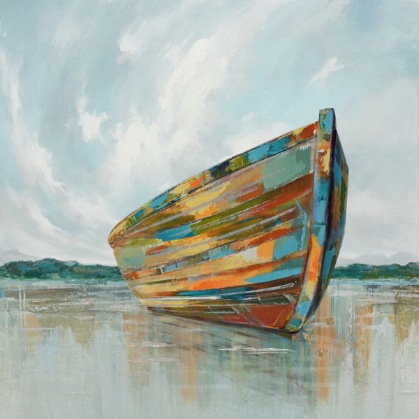 Picture of Colorful Boat On The Beach