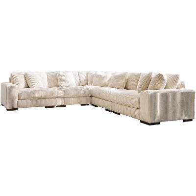 Picture of Lindyn Ivory 5PC Sectional