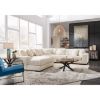 Picture of Lindyn Ivory 5PC Sectional with LAF Chaise