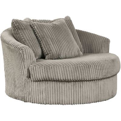 Picture of Lindyn Fog Swivel Chair