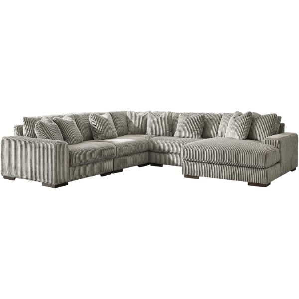 Picture of Lindyn Fog 5PC Sectional with RAF Chaise