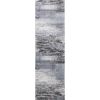 Picture of Breeze Gray Blue Charcoal 2x8 Rug