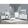 Picture of White Cottage Twin Panel Bed