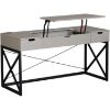 Picture of Gray Lift Top Desk