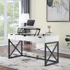 Picture of White Lift Top Desk