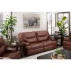 Picture of Francesca Leather Dual Power Recline Console Loves