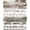 Picture of Lindyn Ivory 2PC Sectional with RAF Chaise