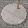 Picture of Brushed Gold Arc Lamp Marble Base