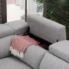 Picture of Upton Gray 3PC Dual Power Reclining Sectional