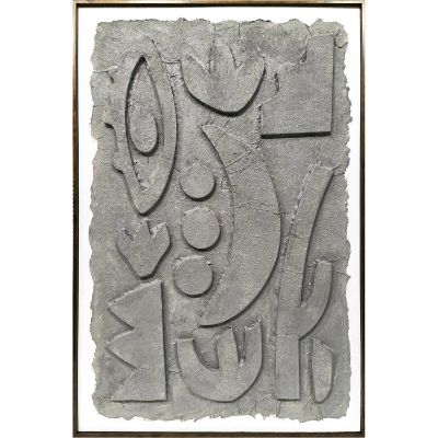 Picture of Taupe Abstract Handpaint Frame I