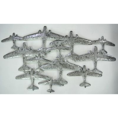 Picture of Metal Planes In Flight