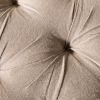 Picture of Metal Tufted Linen Bench