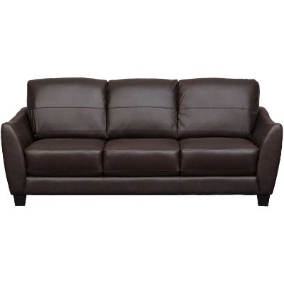 Picture of Mila Brown Leather Sofa