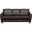 Picture of Mila Brown Leather Sofa