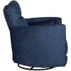 Picture of Durham Indigo Swivel Recliner
