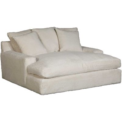 Picture of Luxe Pearl Beige Double Chaise