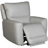 Picture of Skye Fog Leather Dual Power Zero Gravity Recliner