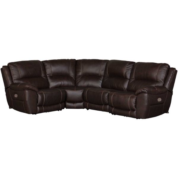 Picture of Dunleith 4-Piece Power Reclining Sectional