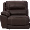 Picture of Chocolate Leather Dual Power LAF Recliner