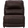 Picture of Chocolate Leather Armless Chair