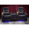 Picture of Marcus Charcoal Gray Leather Power Recliner