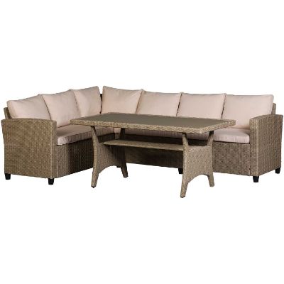 Picture of Condor Wicker Corner Sofa & Table
