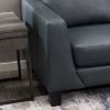 Picture of Kyra Steel Gray Leather Sofa