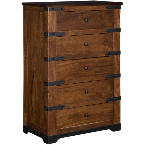 Picture of Parota 5 Drawer Chest