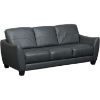 Picture of Mila Steel Gray Leather Sofa